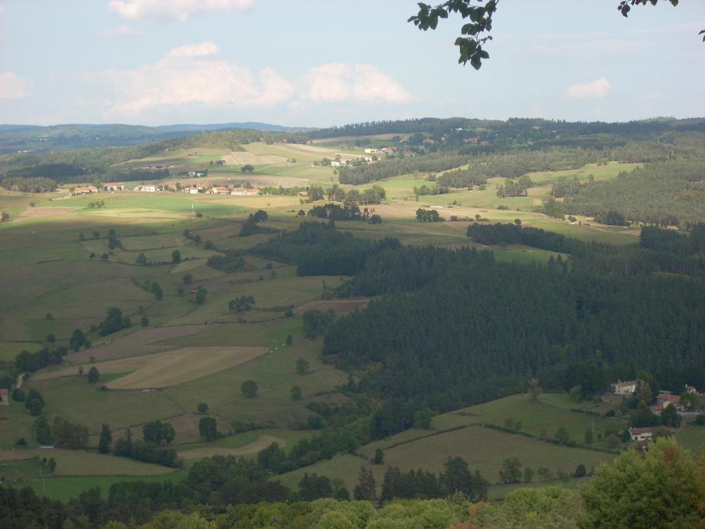 Saint-Julien-d'Ance Les Roulottes De La Ferme Des Chanaux מראה חיצוני תמונה